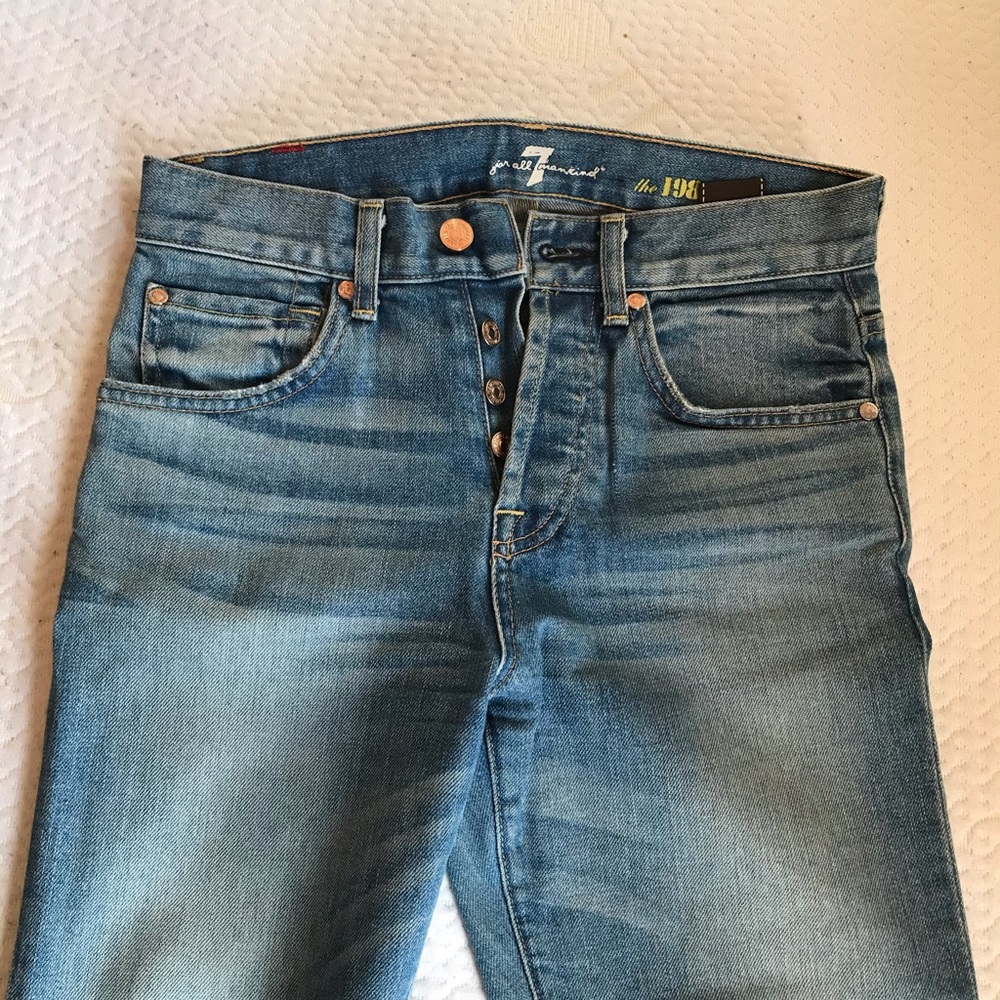 7 For All Mankind High Waisted Jeans